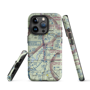 Cain Field (38C) VFR Sectional  Tough iPhone Case