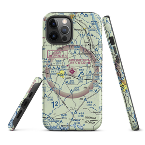 Cairo Grady County Airport (70J) VFR Sectional  Tough iPhone Case