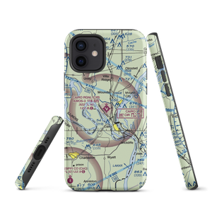 Cairo Regional Airport (CIR) VFR Sectional  Tough iPhone Case