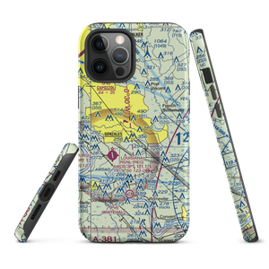 Cal Mire Field (1LS0) VFR Sectional  Tough iPhone Case