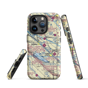 Caldwell Industrial Airport (EUL) VFR Sectional  Tough iPhone Case