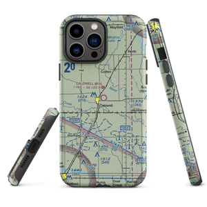 Caldwell Municipal Airport (01K) VFR Sectional  Tough iPhone Case