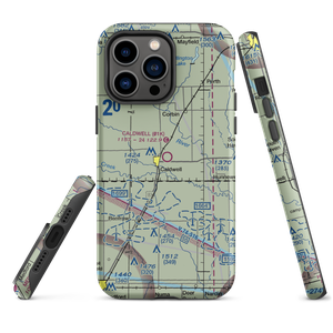 Caldwell Municipal Airport (01K) VFR Sectional  Tough iPhone Case