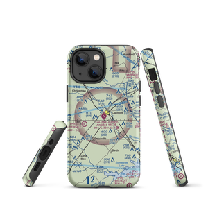 Caldwell Municipal Airport (RWV) VFR Sectional  Tough iPhone Case