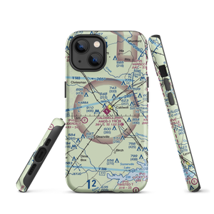 Caldwell Municipal Airport (RWV) VFR Sectional  Tough iPhone Case