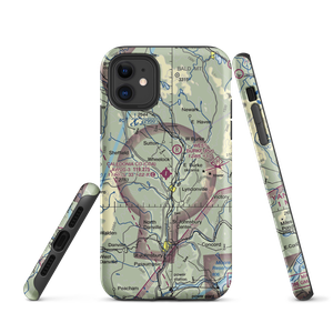 Caledonia County Airport (CDA) VFR Sectional  Tough iPhone Case