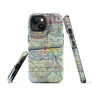 Calexico International Airport (CXL) VFR Sectional  Tough iPhone Case