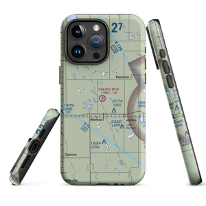 Calico Field (SD03) VFR Sectional  Tough iPhone Case