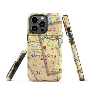 California Pines Airport (A24) VFR Sectional  Tough iPhone Case