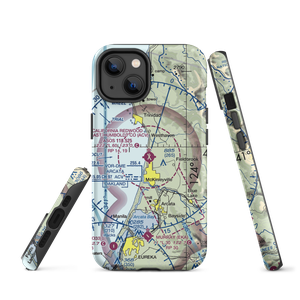 California Redwood Coast-Humboldt County Airport (ACV) VFR Sectional  Tough iPhone Case