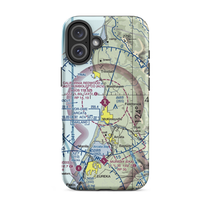 California Redwood Coast-Humboldt County Airport (ACV) VFR Sectional  Tough iPhone Case