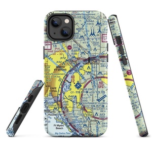 Caloosa Downtown Seaplane Base (29FA) VFR Sectional  Tough iPhone Case