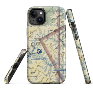 Calvert Peak Airport (OR73) VFR Sectional  Tough iPhone Case