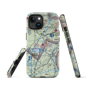 Camanche Skypark Airport (CA19) VFR Sectional  Tough iPhone Case