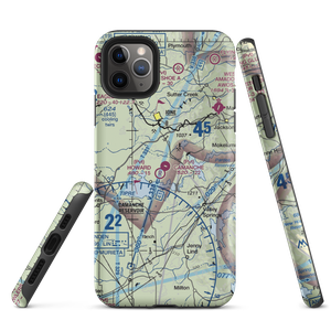 Camanche Skypark Airport (CA19) VFR Sectional  Tough iPhone Case