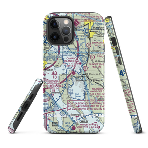 Camano Island Airfield (13W) VFR Sectional  Tough iPhone Case