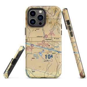 Camas County Airport (U86) VFR Sectional  Tough iPhone Case