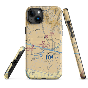 Camas County Airport (U86) VFR Sectional  Tough iPhone Case