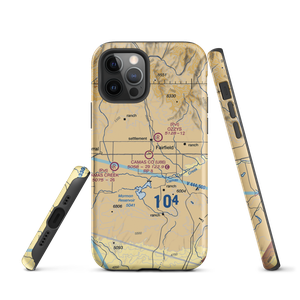 Camas County Airport (U86) VFR Sectional  Tough iPhone Case