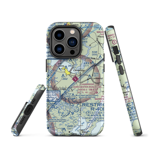 Cambridge Dorchester Airport (CGE) VFR Sectional  Tough iPhone Case