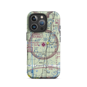 Cambridge Municipal Airport (CBG) VFR Sectional  Tough iPhone Case