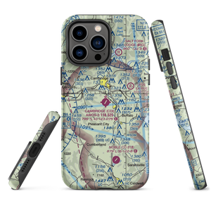 Cambridge Municipal Airport (CDI) VFR Sectional  Tough iPhone Case