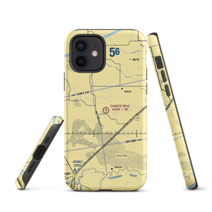 Camco Ranch Airport (NM52) VFR Sectional  Tough iPhone Case