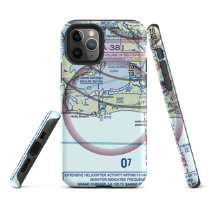 Cameron Airstrip (1LS5) VFR Sectional  Tough iPhone Case