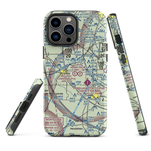 Cameron Field (GA81) VFR Sectional  Tough iPhone Case