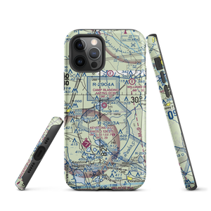 Camp Blanding Army Air Field/NG Airfield (2CB) VFR Sectional  Tough iPhone Case