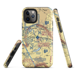 Camp Guernsey Airport (GUR) VFR Sectional  Tough iPhone Case