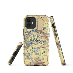 Camp Guernsey Airport (GUR) VFR Sectional  Tough iPhone Case