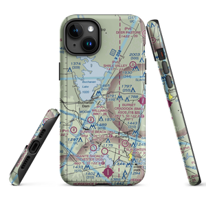 Camp Longhorn Airport (84TX) VFR Sectional  Tough iPhone Case