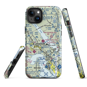 Camp Peary Landing Strip (W94) VFR Sectional  Tough iPhone Case