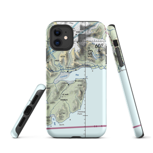 Camp Point Airport (AK18) VFR Sectional  Tough iPhone Case