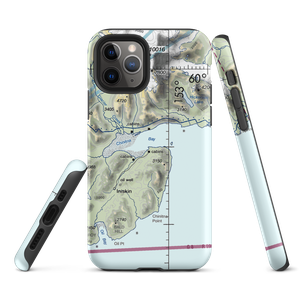 Camp Point Airport (AK18) VFR Sectional  Tough iPhone Case