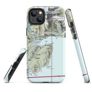 Camp Point Airport (AK18) VFR Sectional  Tough iPhone Case