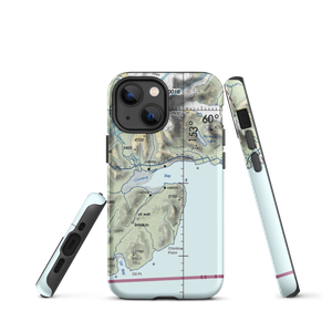 Camp Point Airport (AK18) VFR Sectional  Tough iPhone Case