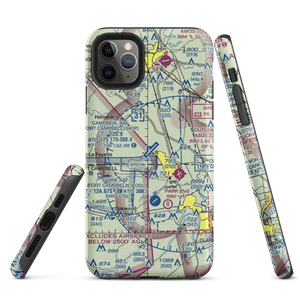 Campbell AAF (Fort Campbell) Air Field (HOP) VFR Sectional  Tough iPhone Case