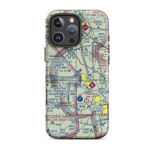 Campbell AAF (Fort Campbell) Air Field (HOP) VFR Sectional  Tough iPhone Case
