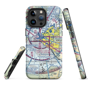 Campbell Lake Seaplane Base (33AA) VFR Sectional  Tough iPhone Case