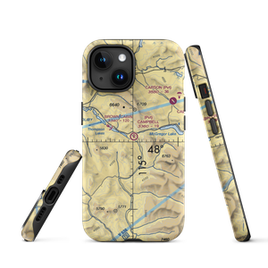 Campbell Ranch Airport (MT88) VFR Sectional  Tough iPhone Case