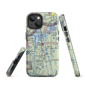 Campbell-Pratt Airport (Y65) VFR Sectional  Tough iPhone Case