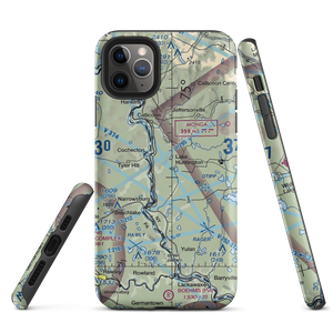 Campis Airport (7NY0) VFR Sectional  Tough iPhone Case