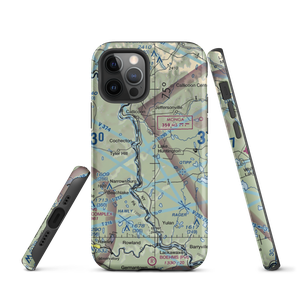 Campis Airport (7NY0) VFR Sectional  Tough iPhone Case