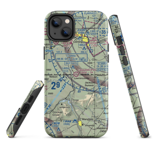 Canaan's Field (PA17) VFR Sectional  Tough iPhone Case