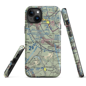 Canaan's Field (PA17) VFR Sectional  Tough iPhone Case