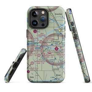 Canadian River Corrientes Airport (OK10) VFR Sectional  Tough iPhone Case