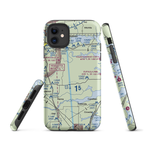 Canadian River Ranch Airport (OK04) VFR Sectional  Tough iPhone Case