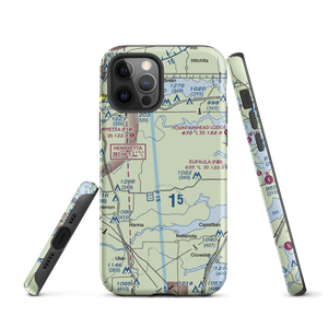 Canadian River Ranch Airport (OK04) VFR Sectional  Tough iPhone Case